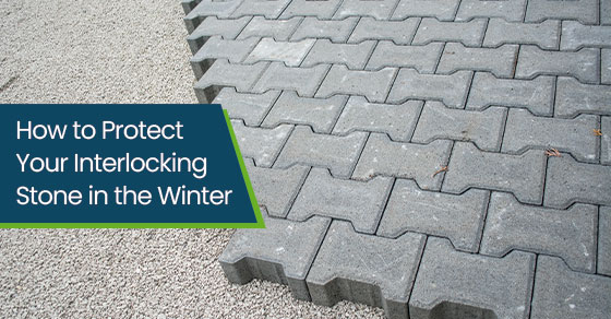 How to protect your interlocking stone in the winter