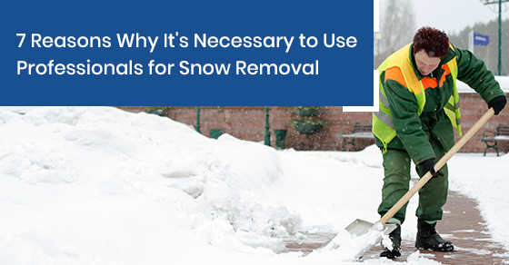Benefits of hiring professionals for snow removal