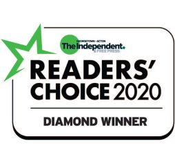 READERS CHOICE 2020 DIAMOND WINNER