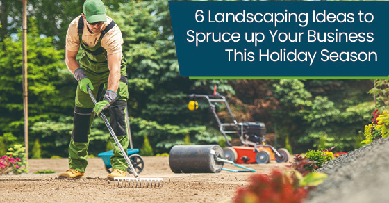 6 landscaping ideas to spruce up your business this holiday season