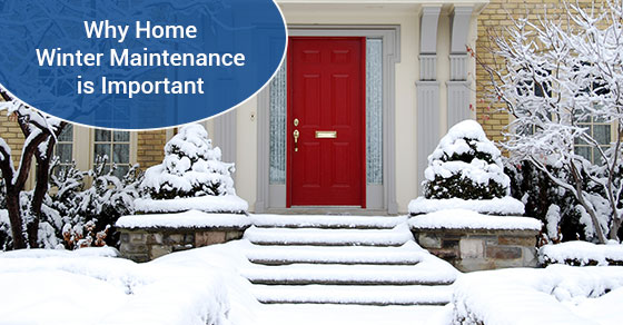 Home maintenance issues in winter