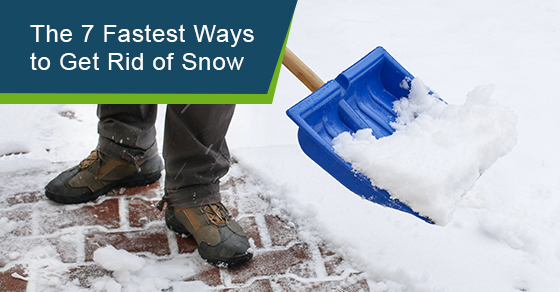 Fastest ways to get rid of snow