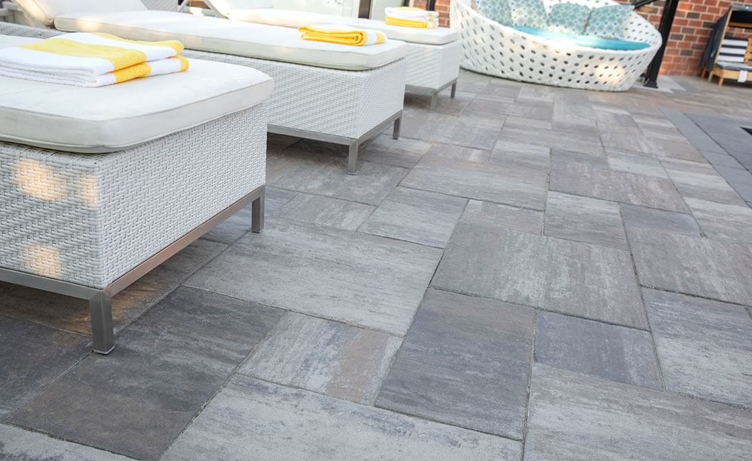 Paved floor