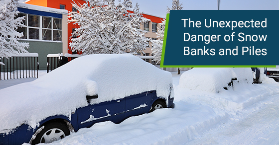 The unexpected danger of snow banks and piles