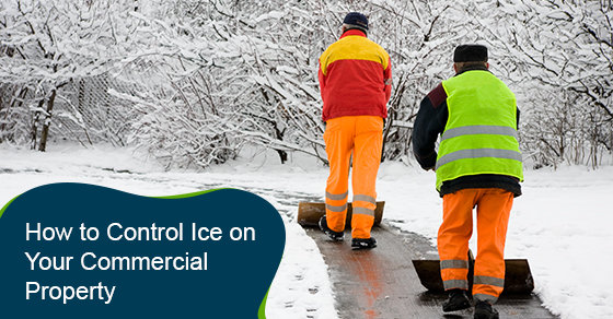 How to control ice on your commercial property